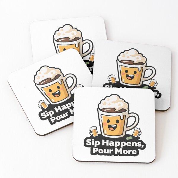 Item preview, Sip Happens, Pour More - Aussie Beer Can T-Shirt for True Beer Lovers designed and sold by TechBeeDesigns.