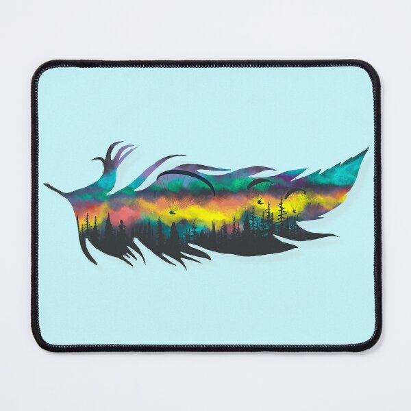 Item preview, Paraglide. Feathers. designed and sold by tabemisa.