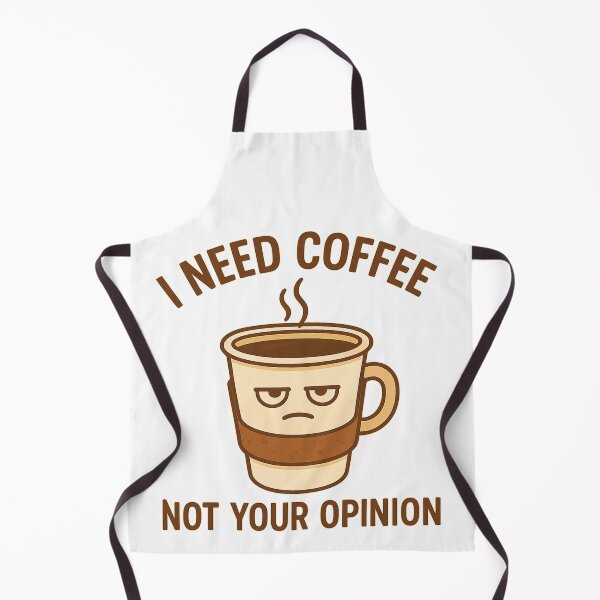 Item preview, I Need Coffee Not Your Opinion - Diseño de Taza Sarcástica de Café designed and sold by BistreaDesign.