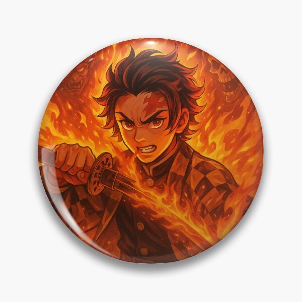 Item preview, Tanjiro – Breath of Flame Awakening designed and sold by Treyyu.