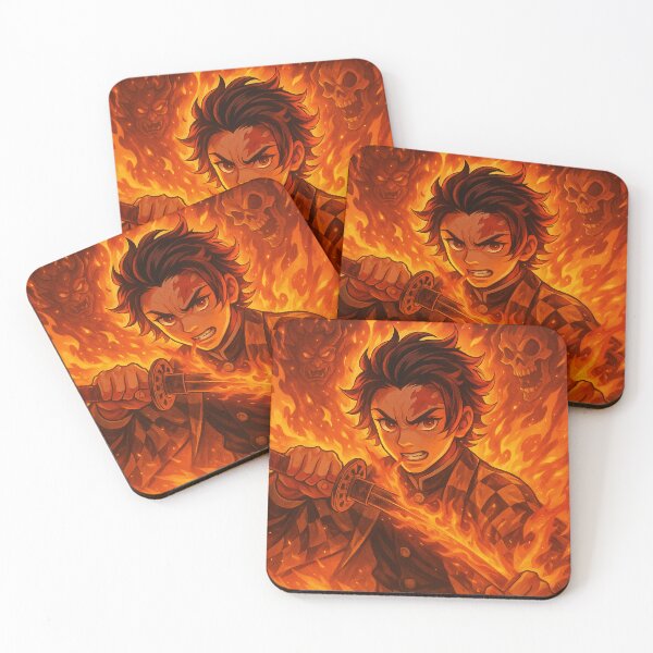 Item preview, Tanjiro – Breath of Flame Awakening designed and sold by Treyyu.