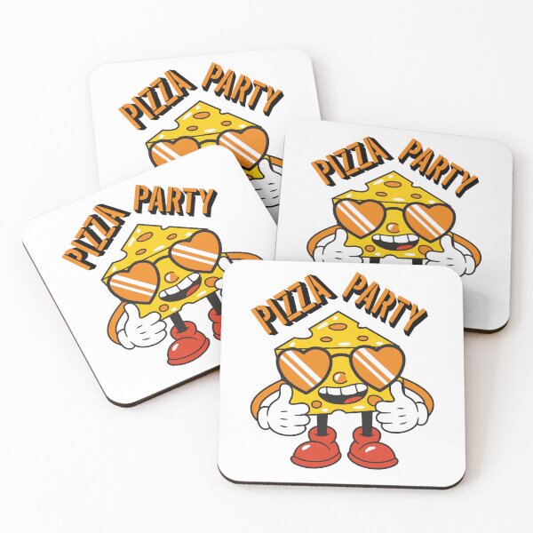 Item preview, Pizza Party – Fun and Cheesy Design for Food Lovers and Celebration Vibes designed and sold by ArtsyExplorer.