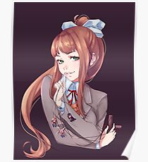 Just Monika - Doki Doki Literature Club Poster