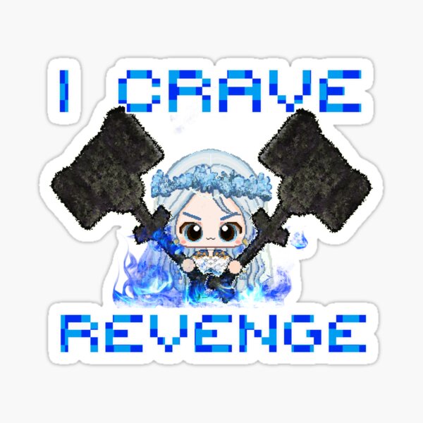 Item preview, Elden Ring Nightreign Revenant : I crave revenge pixel art designed and sold by LunaeLuck.
