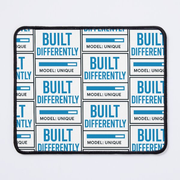 Item preview, Built Differently – Model Unique | Tech-Inspired Confidence T-Shirt designed and sold by TeeTimeTreasure.