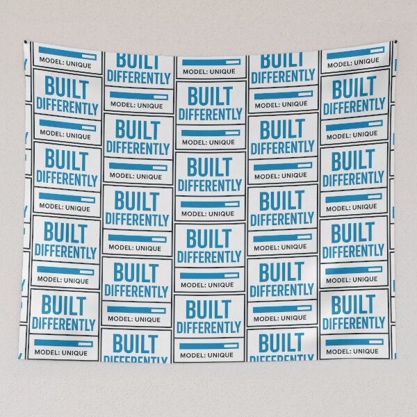 Item preview, Built Differently – Model Unique | Tech-Inspired Confidence T-Shirt designed and sold by TeeTimeTreasure.