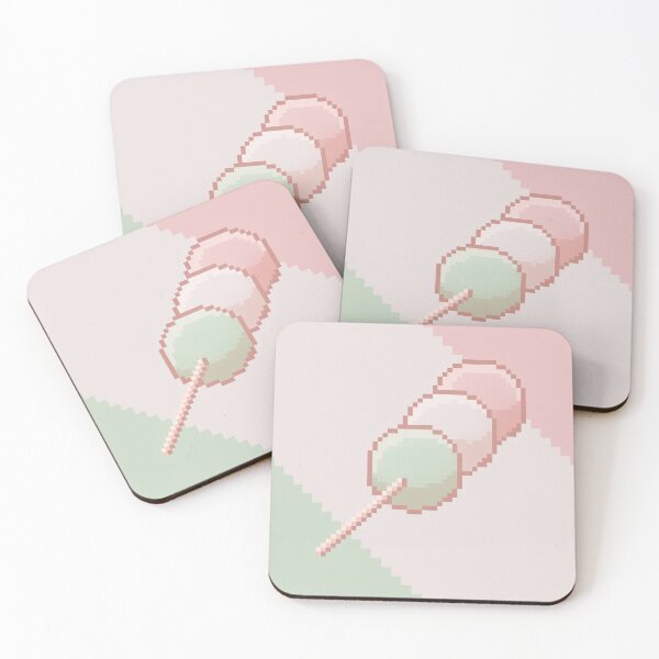 Item preview, Japanese Hanami Dango Pastel Pixel Art designed and sold by Xiaolan's Art.