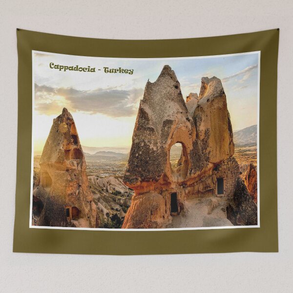 Item preview, Cappadocia Turkey : Vintage Travel and Tourism Advertising Print designed and sold by posterbobs.