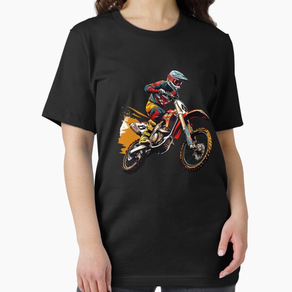 Item preview, Dirt Drift King Bike T Shirt designed and sold by Deslet.