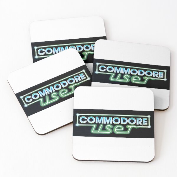 Item preview, COMMODORE USER Magazine - Retro gaming logo, 64, VIC 20 80s designed and sold by schoolshoes.