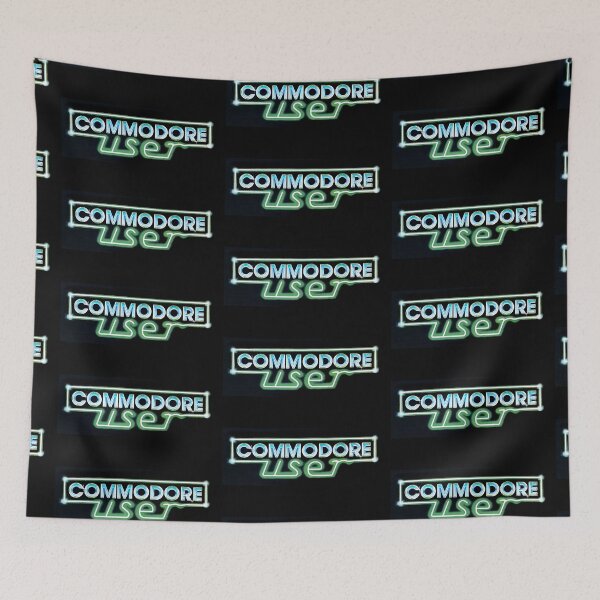Item preview, COMMODORE USER Magazine - Retro gaming logo, 64, VIC 20 80s designed and sold by schoolshoes.