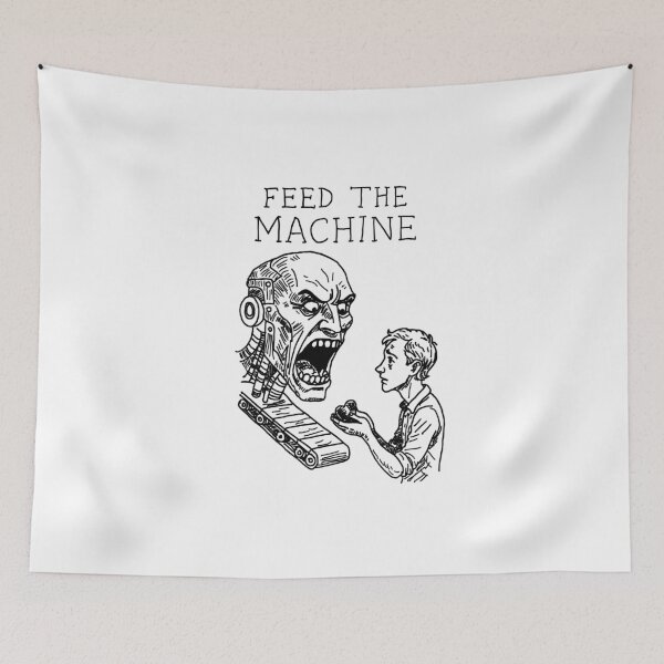 Item preview, Feed The Machine designed and sold by Purrgatory Pop.