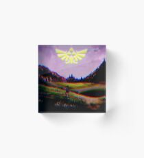 Tri-Force & Hyrule Acrylic Block