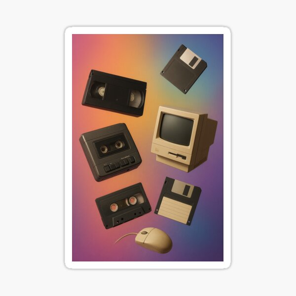 Item preview, Retro Tech Memories designed and sold by TheDripCartel.