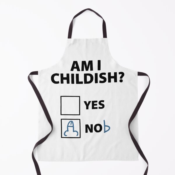 Item preview, Am I Childish? designed and sold by Angry Swan Designs.