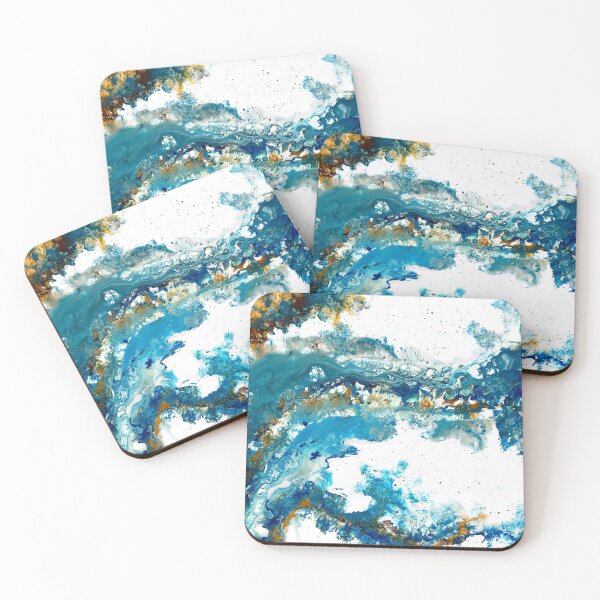 Item preview, Abstract blue designed and sold by kreativkompass.