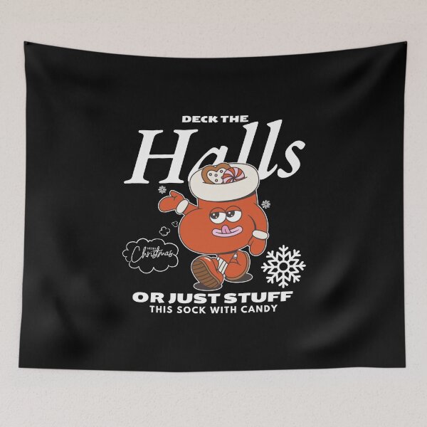 Item preview, Deck the halls designed and sold by Peerless-Prime.