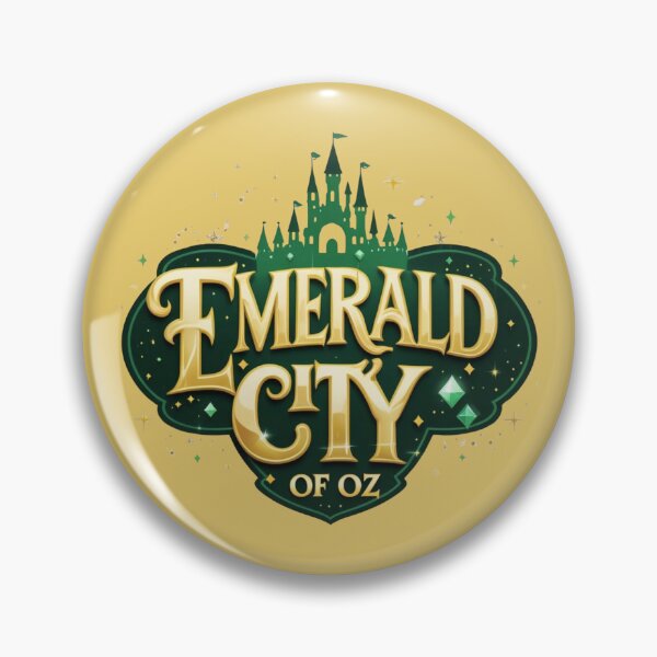 Item preview, Emerald City of Oz – Vintage Fantasy Logo Design designed and sold by Kuotica.