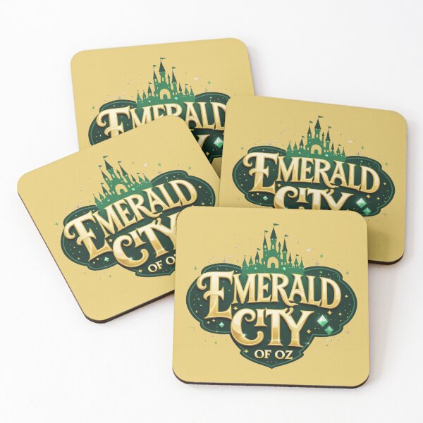 Item preview, Emerald City of Oz – Vintage Fantasy Logo Design designed and sold by Kuotica.