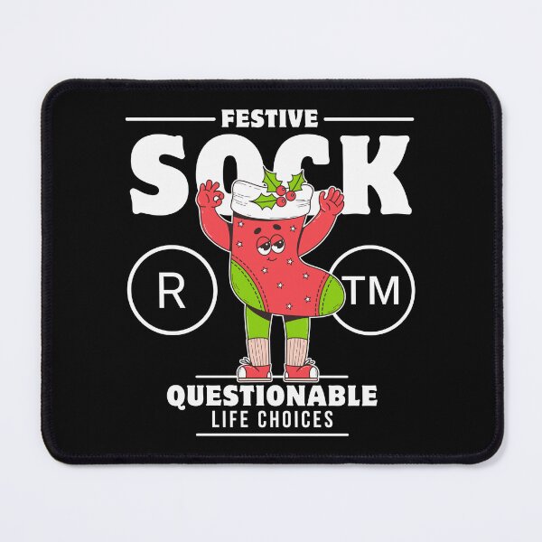 Item preview, Festive sock designed and sold by Peerless-Prime.