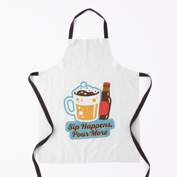 Item preview, Sip Happens, Pour More - Aussie Beer Can T-Shirt for True Beer Lovers designed and sold by TechBeeDesigns.