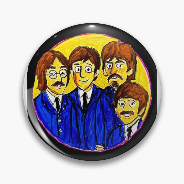 Item preview, Fab 4 Toon  black  designed and sold by SJHorsfall.