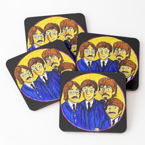 Item preview, Fab 4 Toon  black  designed and sold by SJHorsfall.