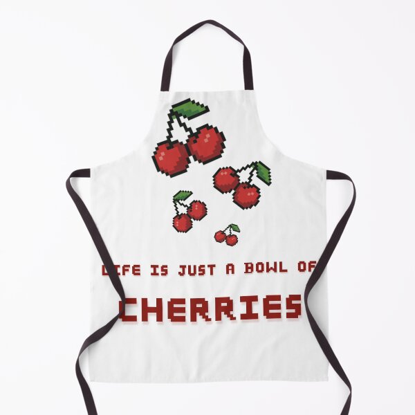 Item preview, Life is just a bowl of cherries Pixel Cherries designed and sold by EmsiPrintVault.