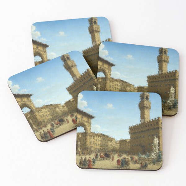 Item preview, Busy square in Florence designed and sold by Sigtrix.