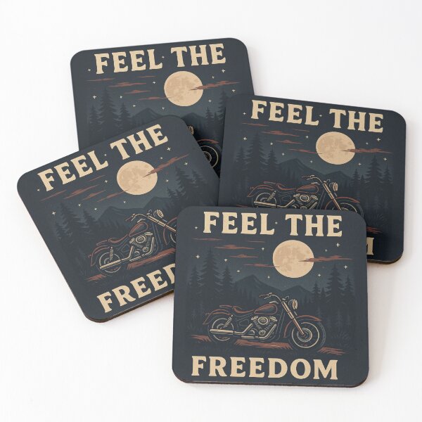 Item preview, Midnight Freedom – Vintage Harley Moon Ride T-Shirt designed and sold by NTYshop.