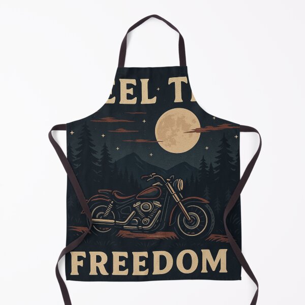 Item preview, Midnight Freedom – Vintage Harley Moon Ride T-Shirt designed and sold by NTYshop.
