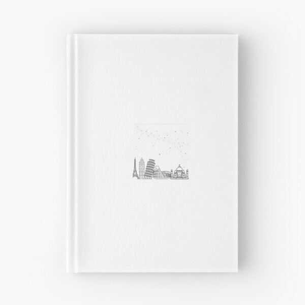 Item preview, Wonders of the World Under the Stars – Minimalist Landmark Art designed and sold by FASA's ART.