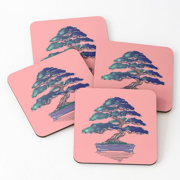 Item preview, Elegant Blue Bonsai Art - Pop Style designed and sold by Sklines Art | Mrz Danelli.