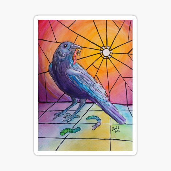 Item preview, Holy Raven: Lord of Gummies designed and sold by RLawrenceArt.