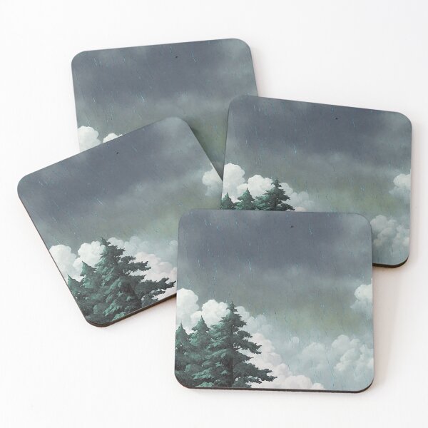 Item preview, Melancholy Rainfall – Dreamcore Forest Sky with Dark Clouds designed and sold by Ghostbooth.