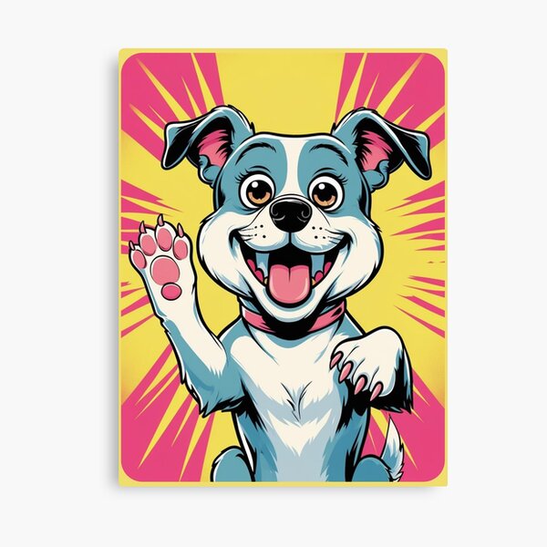 Item preview, Happy Doggo – Bright and Playful Cartoon Design for Dog Lovers designed and sold by kotsbright.