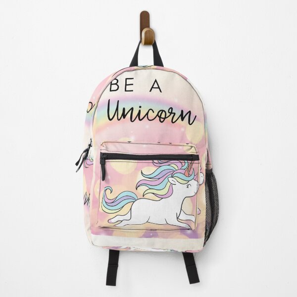 Item preview, Be a Unicorn – Magical Rainbow Poster designed and sold by Breaking Shop.