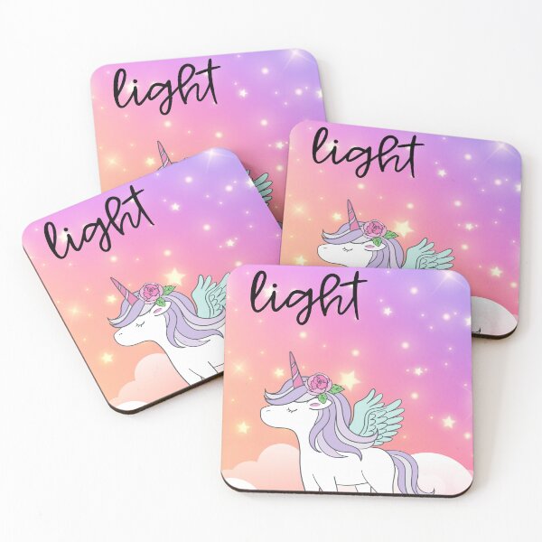 Item preview, Shine Your Light – Inspirational Unicorn Poster designed and sold by Breaking Shop.