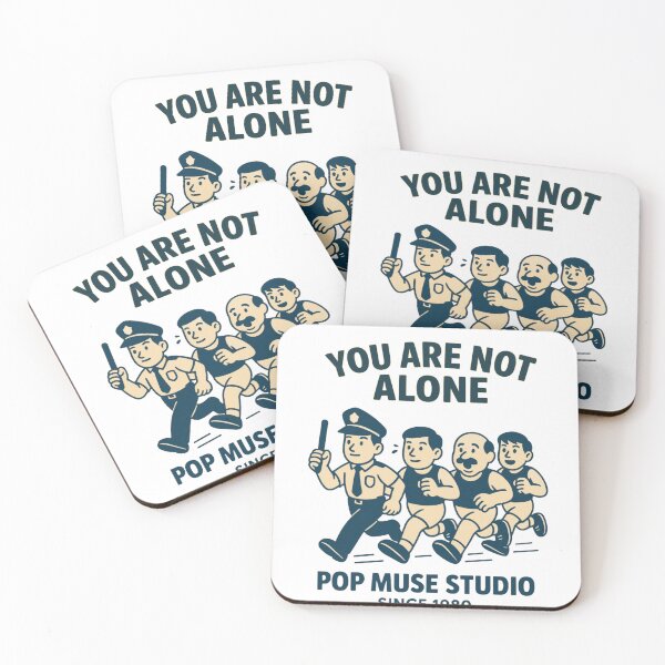 Item preview, YOU ARE NOT ALONE – Running with a Police Officer designed and sold by giant_ani.