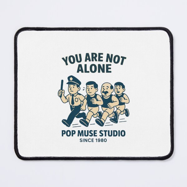 Item preview, YOU ARE NOT ALONE – Running with a Police Officer designed and sold by giant_ani.