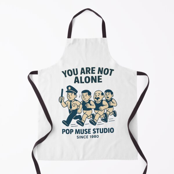 Item preview, YOU ARE NOT ALONE – Running with a Police Officer designed and sold by giant_ani.