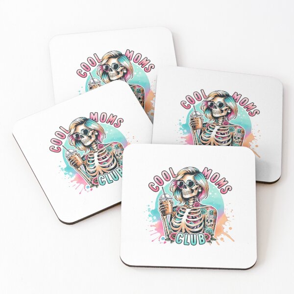 Item preview, Cool Moms Club – Retro Tattoo Skeleton Mom designed and sold by Sparkle0made.