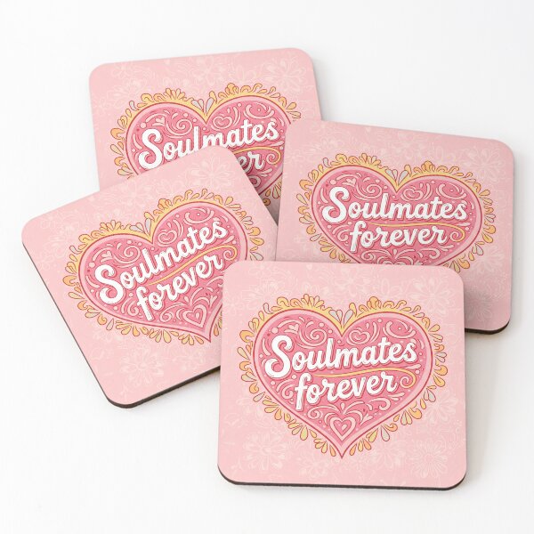 Item preview, Soulmates Forever Love Heart designed and sold by Owcomm.