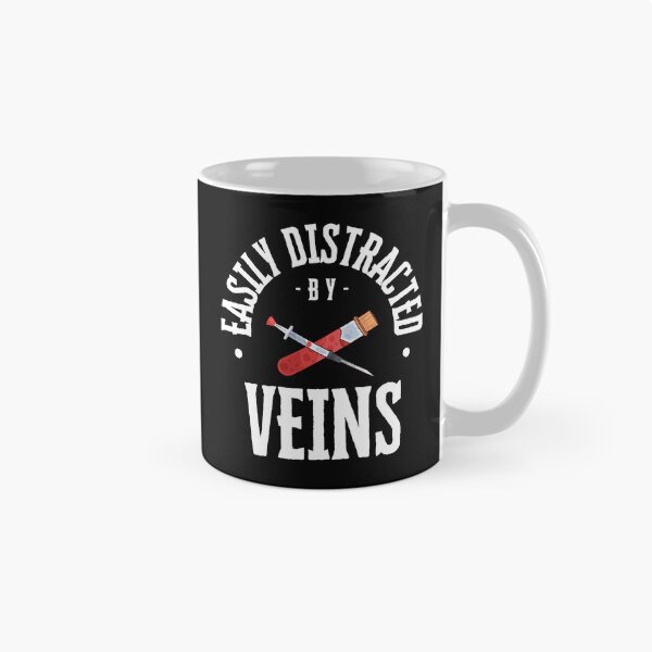 Item preview, Easily Distracted By Veins Lab Draw designed and sold by NANursing.