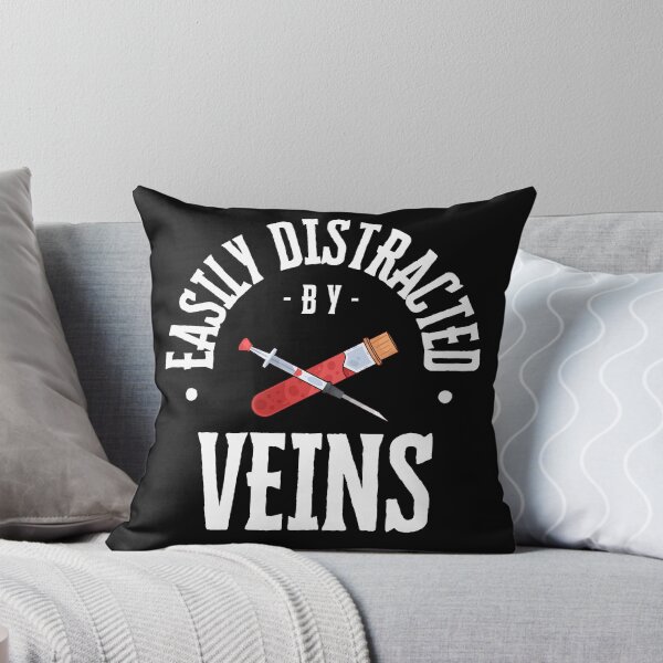 Item preview, Easily Distracted By Veins Lab Draw designed and sold by NANursing.