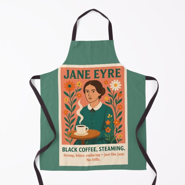 Item preview, Jane Eyre as Black Coffee – Literary Character Drink Poster designed and sold by GlitchBaby.