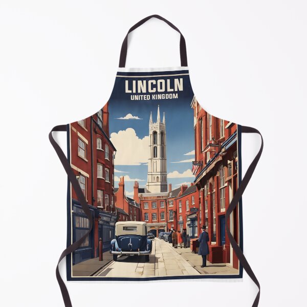 Item preview, Lincoln United Kingdom Vintage Travel Tourism designed and sold by TravelersGems.