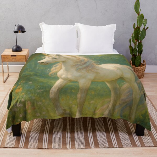 Item preview, Enchanted Grace – Majestic Unicorn in a Woodland Dream designed and sold by Breaking Shop.