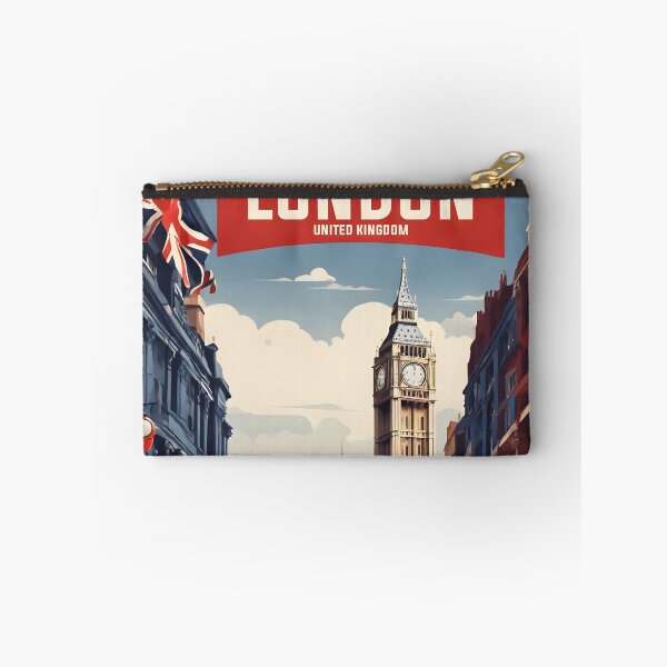 Item preview, London United Kingdom Vintage Travel Tourism  designed and sold by TravelersGems.