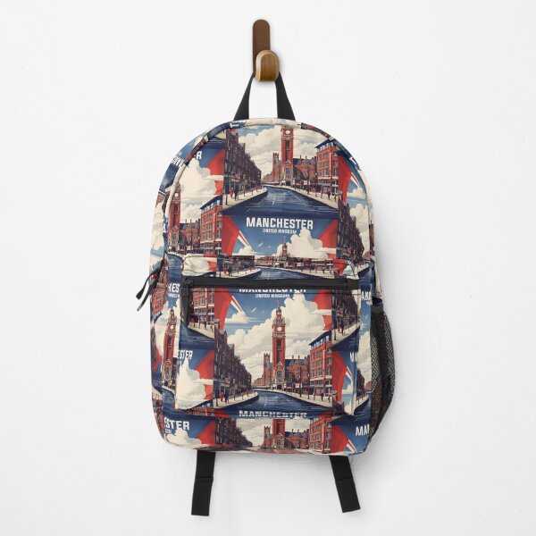 Item preview, Manchester United Kingdom Vintage Travel Tourism designed and sold by TravelersGems.